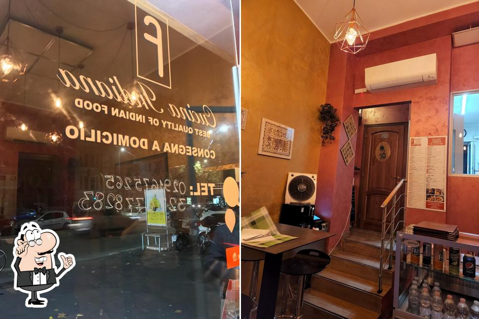 Dai un'occhiata agli interni di Indian Fusion Food