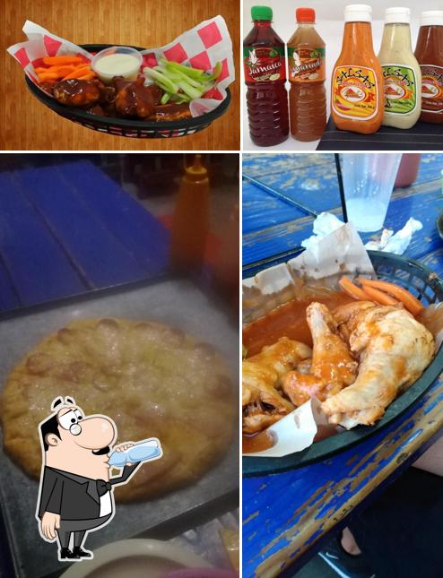 Estas son las fotos donde puedes ver bebida y comida en Nicol's Pizza