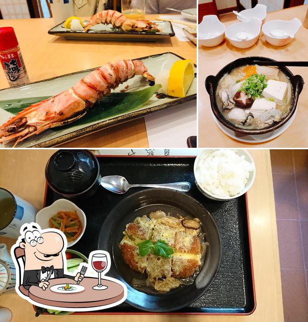 Блюда в "Zinen Ya Japanese Restaurant"