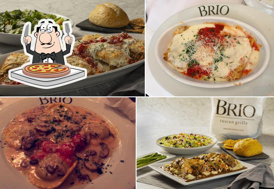 Попробуйте пиццу в "Brio Italian Grille"