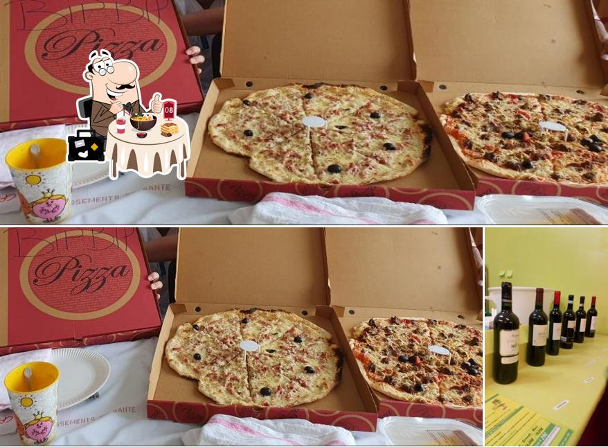 La photo de la nourriture et de l'alcool de Bip Bip Pizza’s