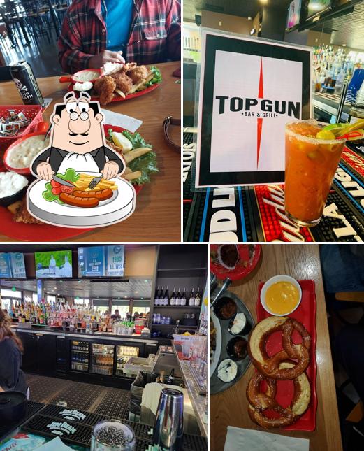 Top Gun Bar & Grill in Puyallup Restaurant menu and reviews