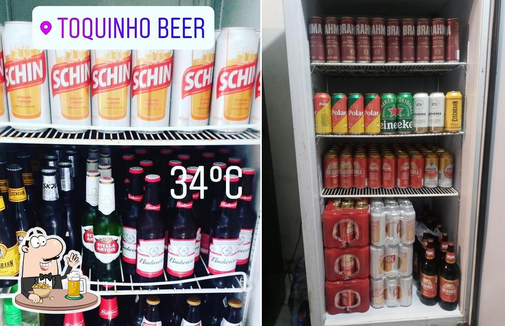 Peça um copo de cerveja leve ou escura