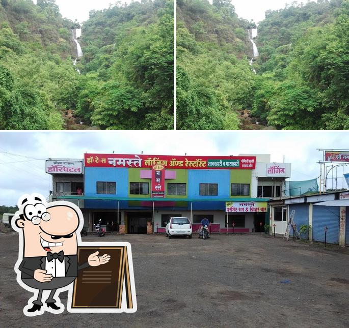 The exterior of Hotel Namaste Family Restaurant