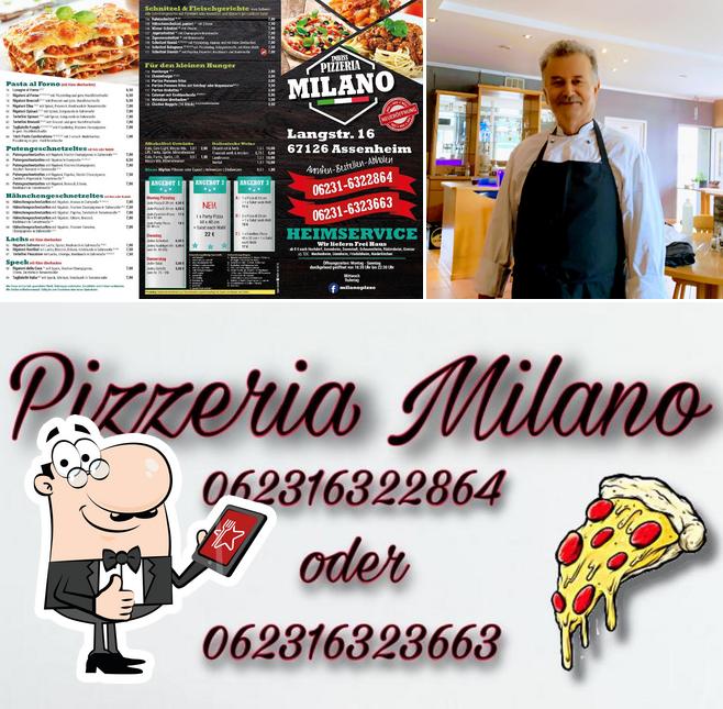 Здесь можно посмотреть изображение ресторана "Pizzeria Milano Hochdorf-Assenheim"
