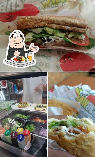 Comida em Subway