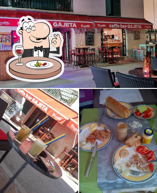 Questa è la foto che mostra la cibo e interni di Caffe bar Gajeta