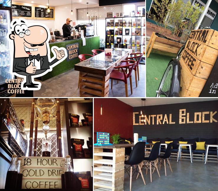 Here's a pic of Central Block Coffee
