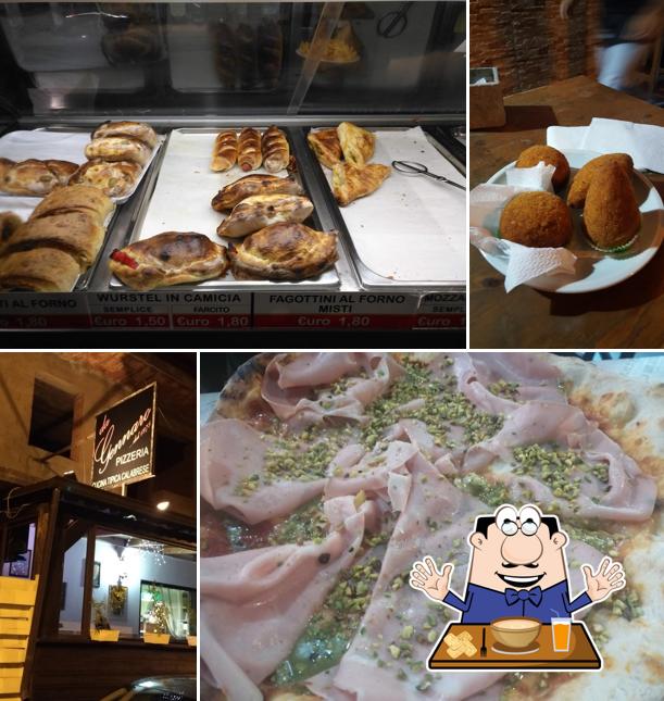 Cibo al Pizzeria da Gennaro