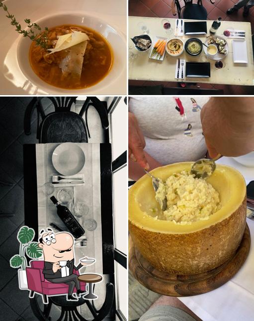 Gli interni di La Gorgia Vino & Cucina