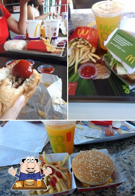 Comida em McDonald's