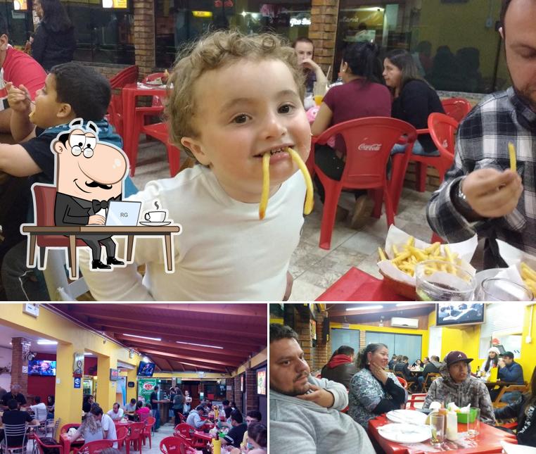 Veja imagens do interior do Fast Burguer X e Pizza Centro