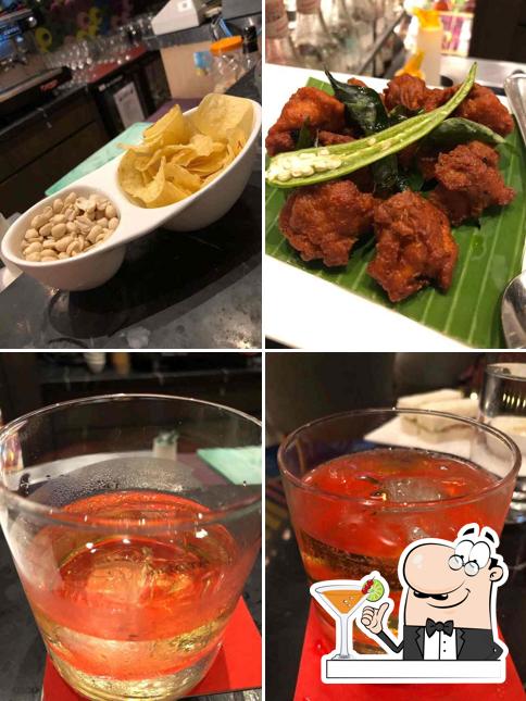 Cotton Bar is distinguished by drink and food