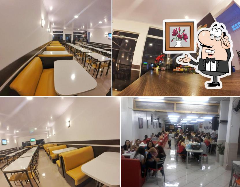 O interior do Grilo Super Lanches