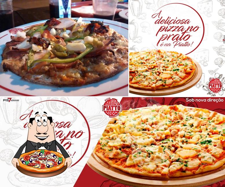 Escolha pizza no Piatto Pizzas Personalizadas