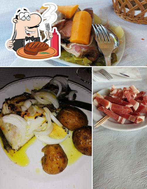 Elige una receta con carne en Restaurante O Sousa