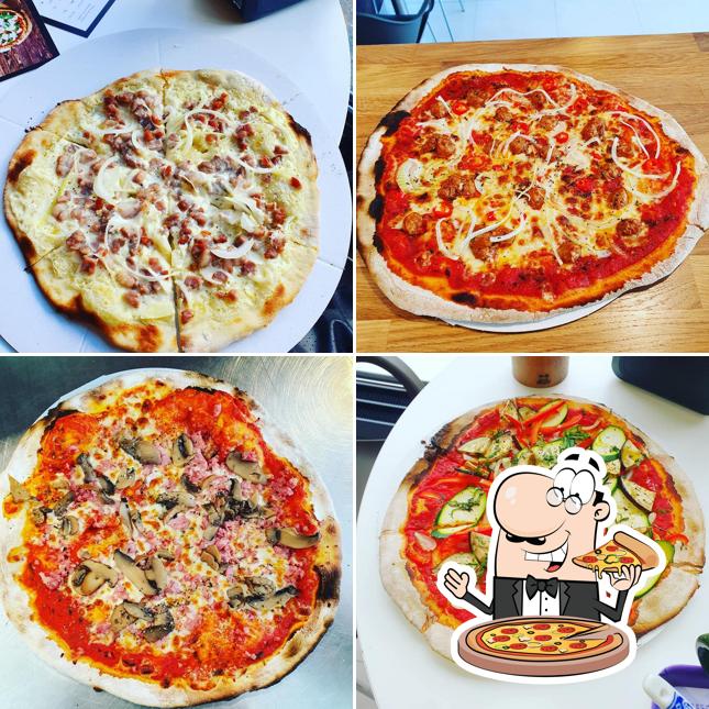 Pick various variants of pizza