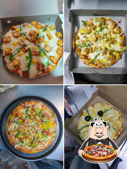 Try out pizza at Shawarma Wala