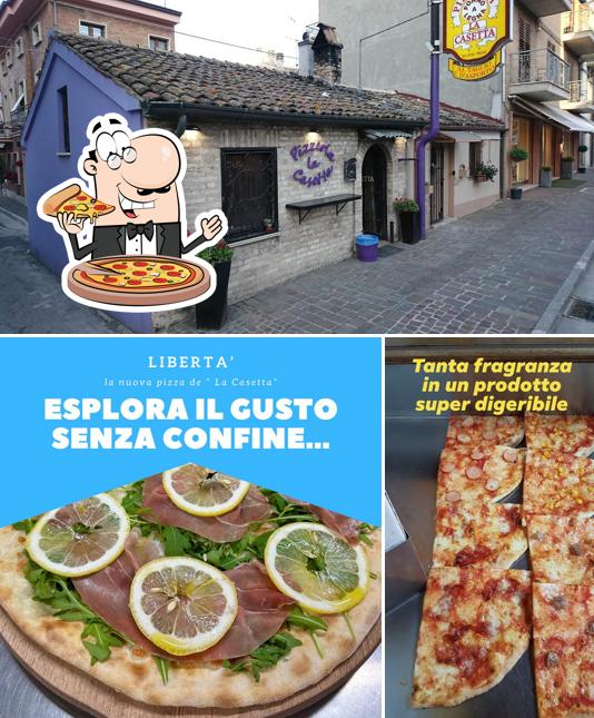 A La Casetta di Adamo Luigi & C. s.n.c., puoi prenderti una bella pizza