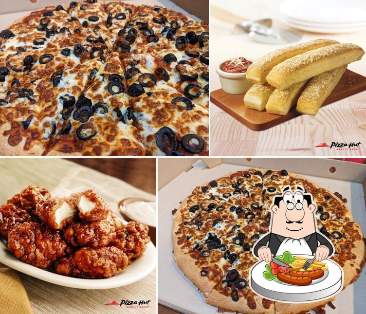 Nourriture à Pizza Hut