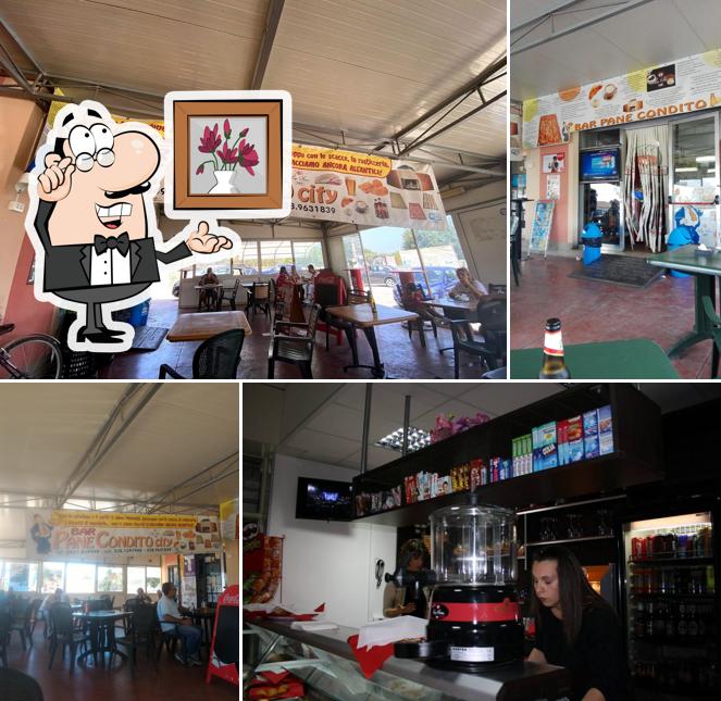 Gli interni di Bar Pane Condito