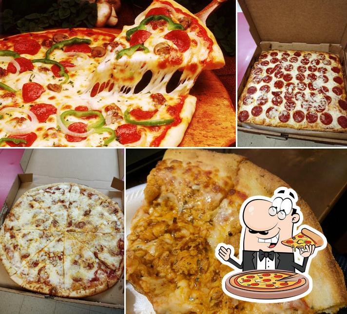 Get pizza at Tony's New Yorker Pizza Mocksville