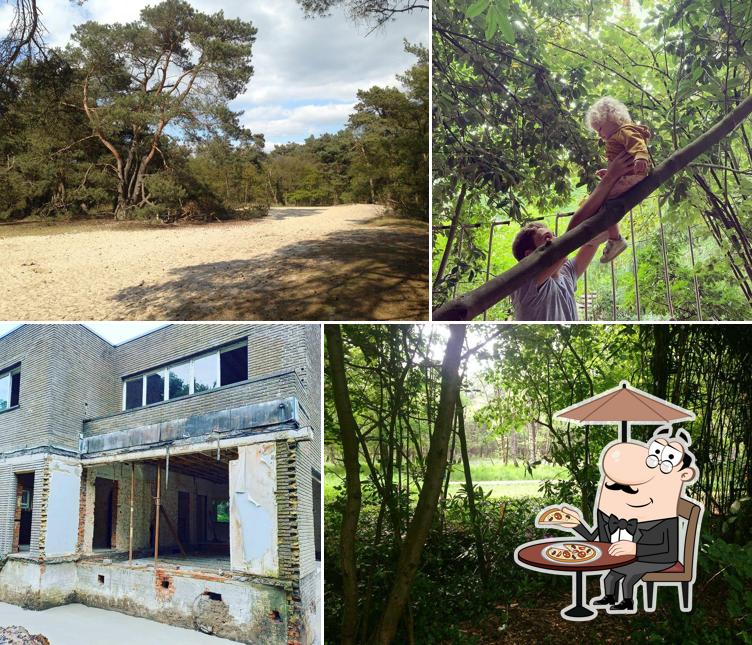 Vous pouvez prendre un bol d'air frais à l'extérieur Bosbar Kalmthoutse Heide
