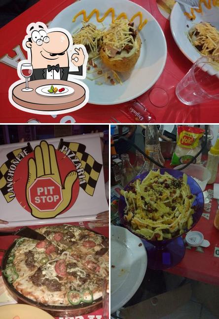 Comida em Pit Stop Lanches