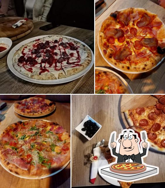 A Positano Pizza House, vous pouvez prendre des pizzas