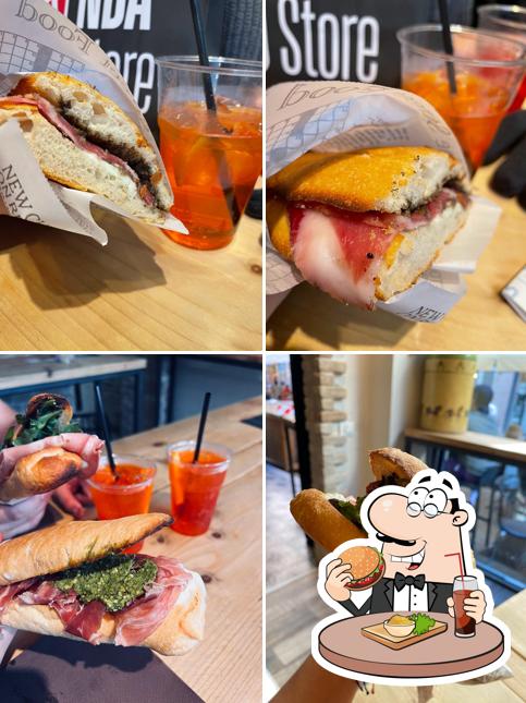 Ordina un hamburger a Cesarino