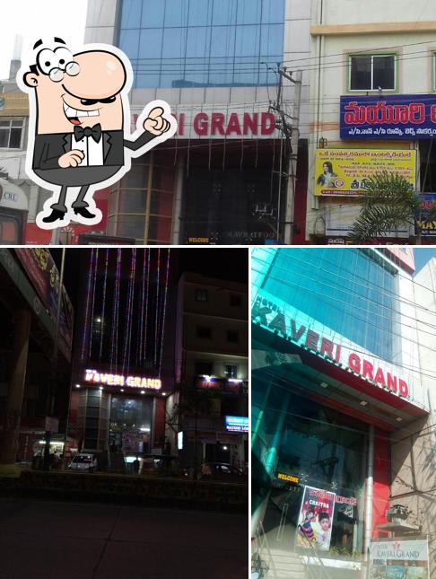 The exterior of Hotel Kaveri Grand