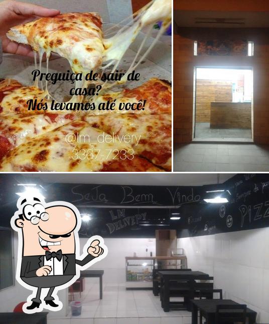 O LM Delivery se destaca pelo interior e pizza