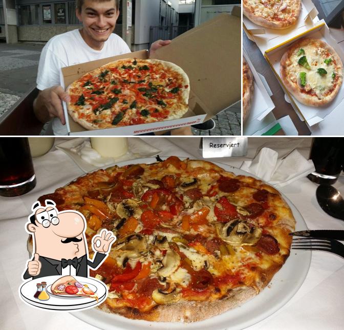 Elige entre distintos modelos de pizza