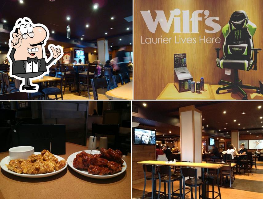 The interior of Wilf's