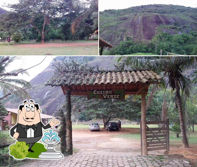 Veja imagens do exterior do Restaurante Cheiro Verde