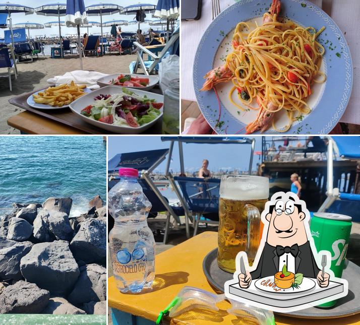 Platti al Leonelli's beach