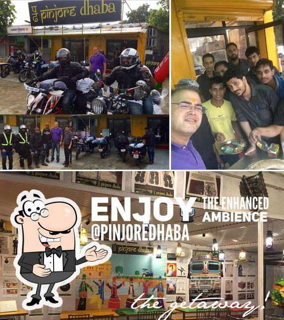 Look at this photo of Pinjore dhaba