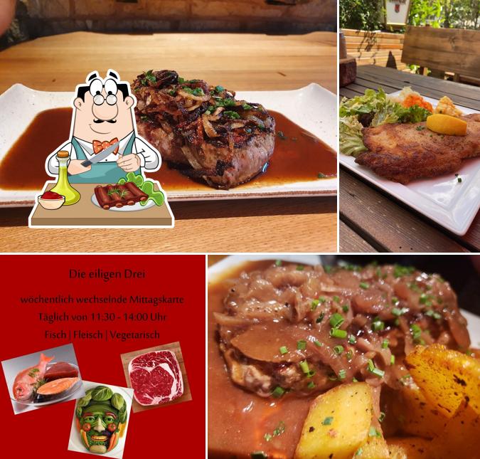 Knaudl offre des plats à base de viande