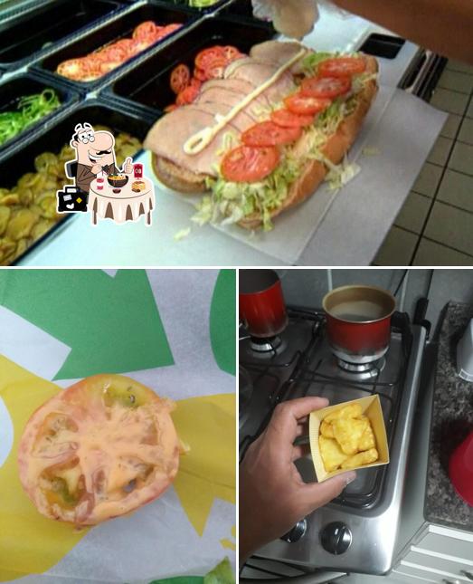 Comida em Subway