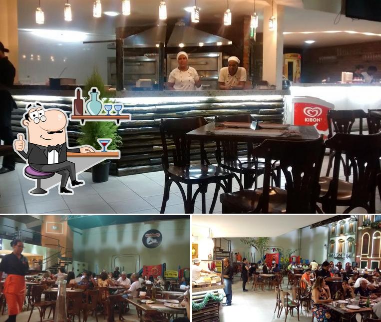 Veja imagens do interior do Waldinelly Pizzaria