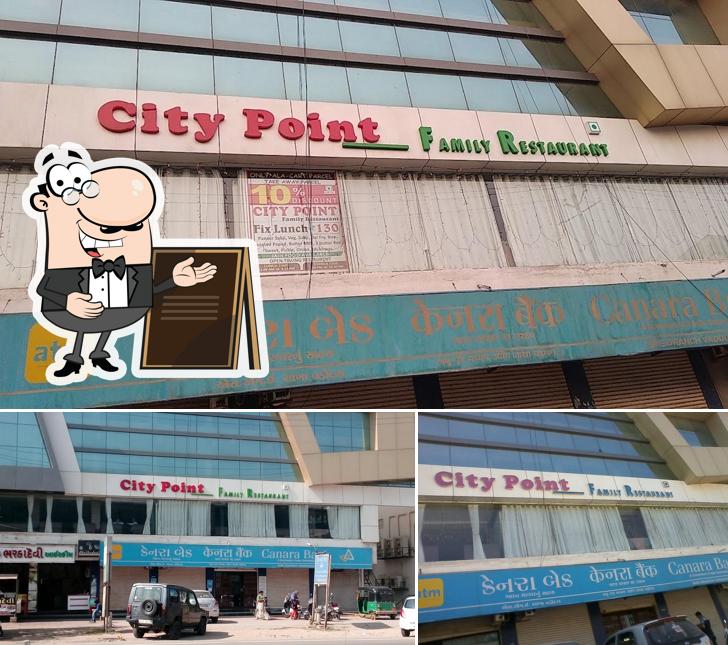 The exterior of City Point Family Restaurant