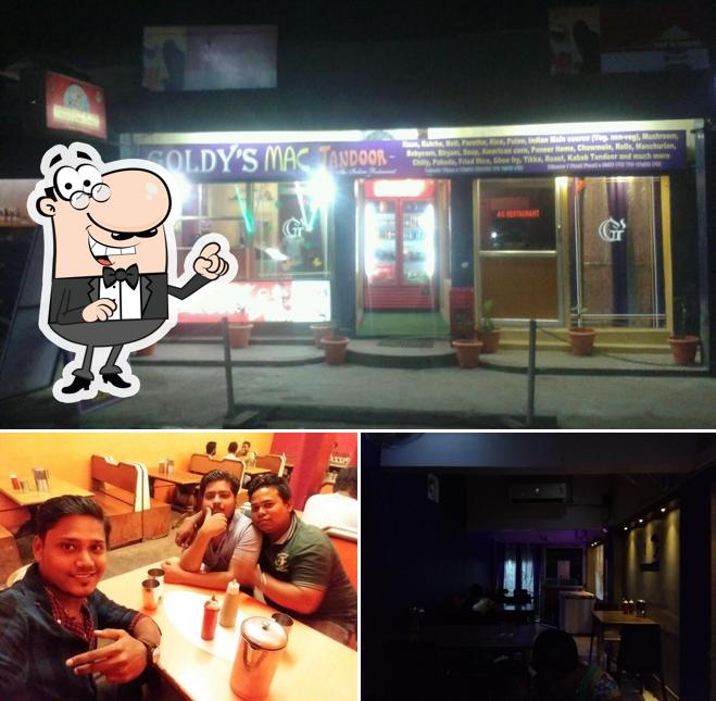 The interior of Goldy's SINCE 2003
