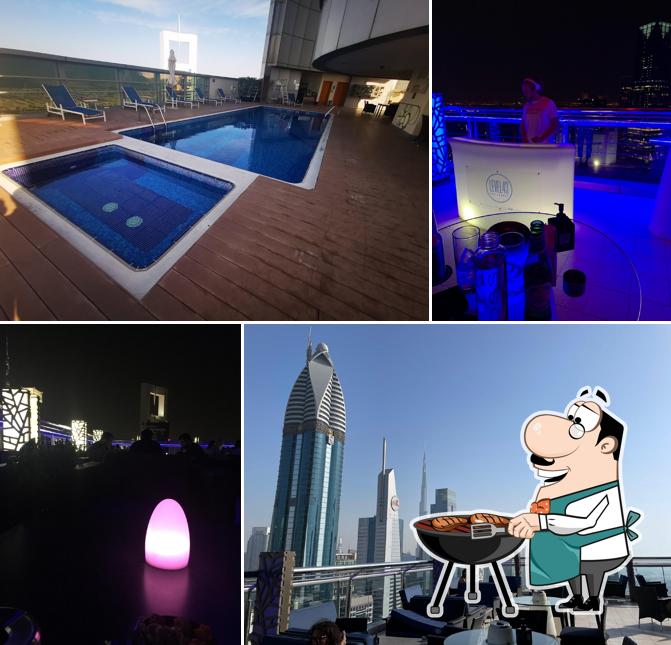 Level 47 Rooftop Bar & Lounge, Dubai, Carlton Downtown Hotel - Sheikh ...