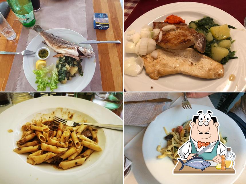 Salmone grigliato al Restaurant Brancin da Nino