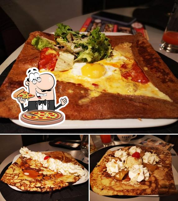 Essayez des pizzas à La Crêperie du Relais