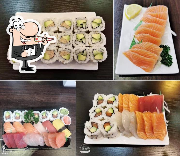 Choisissez de nombreuses options de sushi