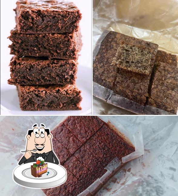 Chocolate cake at The Bread Fort