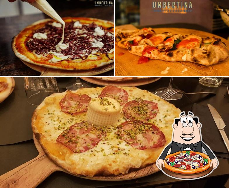 Essayez des pizzas à Umbertina