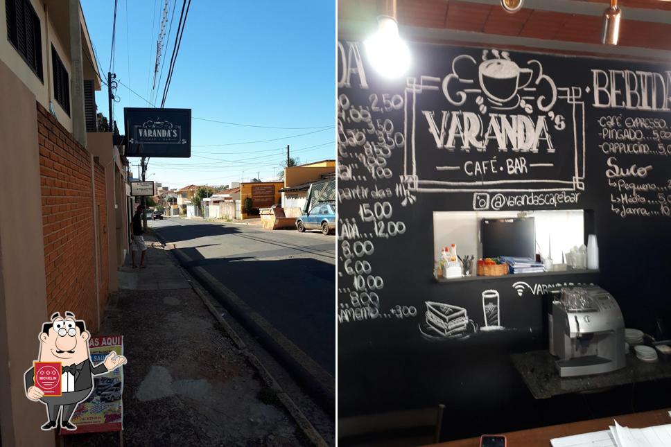 Here's a pic of Varanda's Café-Bar e Estacionamento