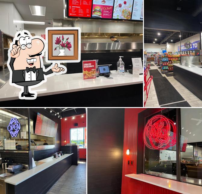 El interior de Zo's Good Burger - Livonia